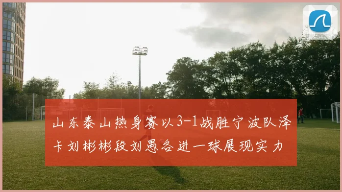 山东泰山热身赛以3-1战胜宁波队泽卡刘彬彬段刘愚各进一球展现实力