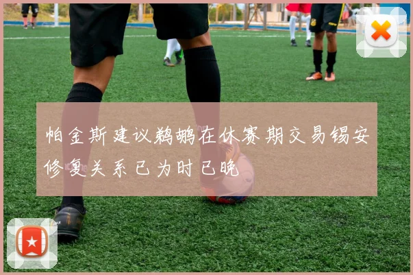 帕金斯建议鹈鹕在休赛期交易锡安修复关系已为时已晚