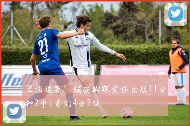 因伤退赛！锡安脚踝受伤出战11分钟2中1拿到4分2助